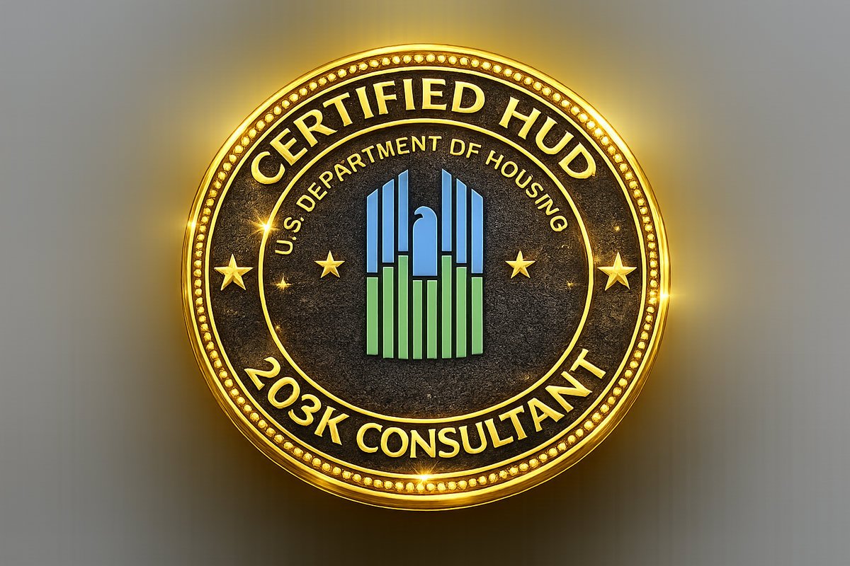 Certified HUD 203K Consultant